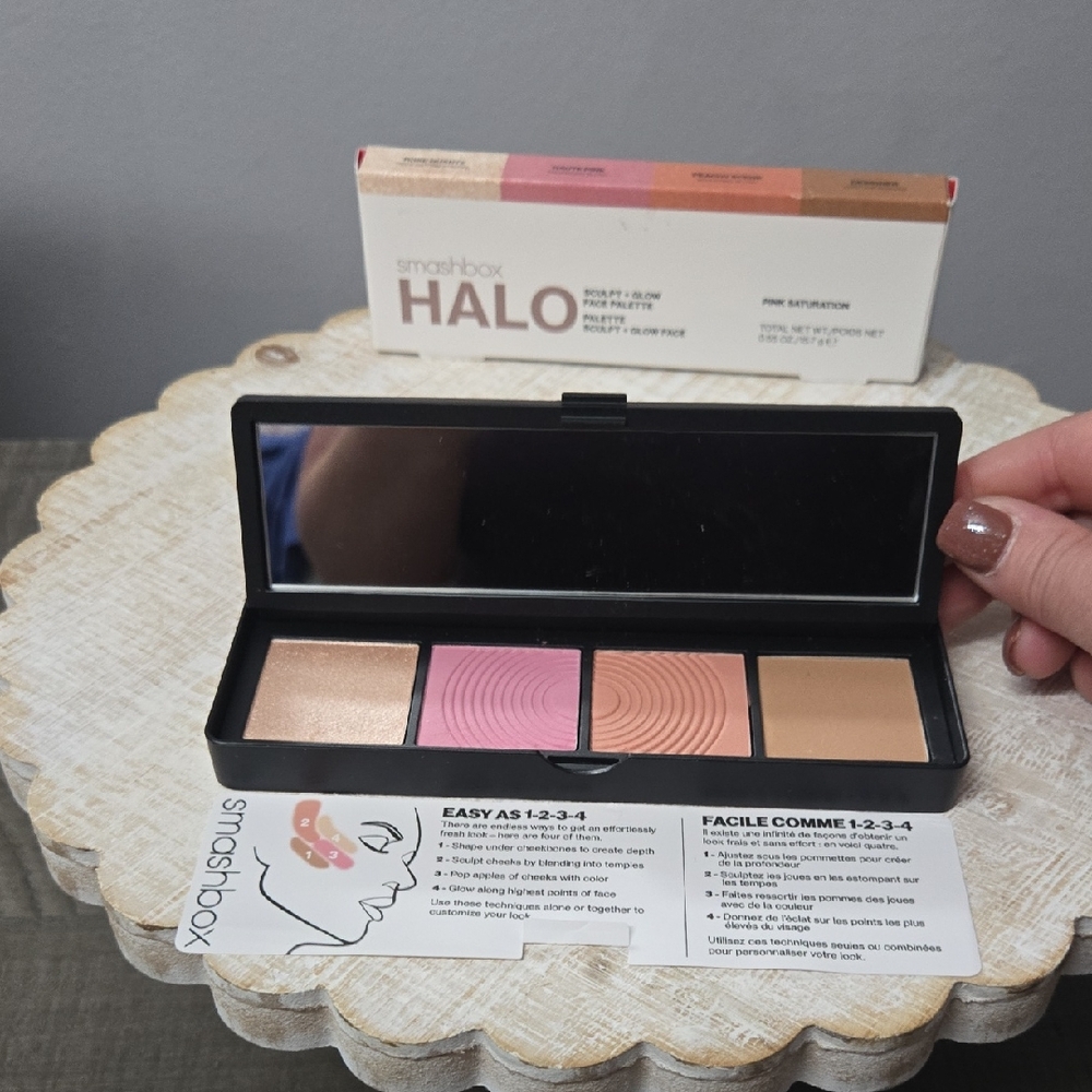 Smashbox Halo Blush Palette - Rose, Coral, Nude
